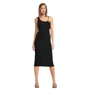 Madden NYC Juniors Midi Dress with Side Cut Out, NWT